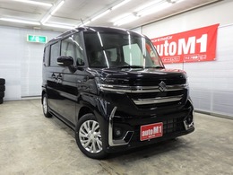 スズキ スペーシア 660 カスタム ハイブリッド GS 4WD スズキセーフティサポート　届出済未使用車