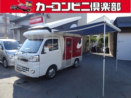 ダイハツ ハイゼットトラック インディアナRV インディ727 タイプL 4WD FFヒーター サイドオーニング　後席横乗り