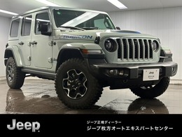 ジープ ラングラー アンリミテッド ルビコン 4xe 4WD 革SヒータCarplayBluetoothナビTVLEDBカメ