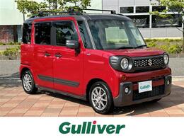 スズキ スペーシア 660 ギア ハイブリッド XZターボ 4WD 禁煙車/純正ナビ(CD/DVD/USB/BT/)/両側電動