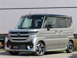 マツダ フレアワゴン 660 カスタムスタイル XS 試乗車　禁煙車　ブレーキサポート　LED