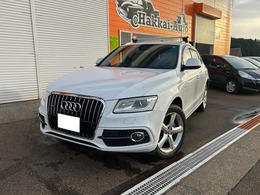 アウディ Q5 2.0 TFSI クワトロ Sラインパッケージ 4WD 純正ナビ/フルセグTV/パワーバックドア/サ