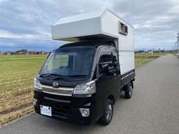 ダイハツ ハイゼットトラック 660 ジャンボ 3方開 4WD トラベルハウスキャンピング仕様/LEDヘッド
