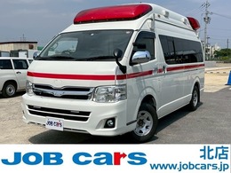 トヨタ ハイエースバン 救急車　ハイメディック 4WD　防振台　ナビ　バックカメラ