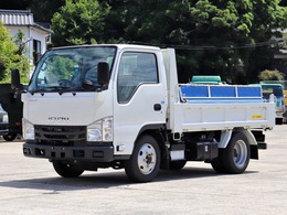 いすゞ エルフ 3t ダンプ 全低床 4WD 4ナンバー 2PG-NKS88AN