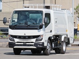 三菱ふそう キャンター 2t 巻込パッカー 新明和5.1立米