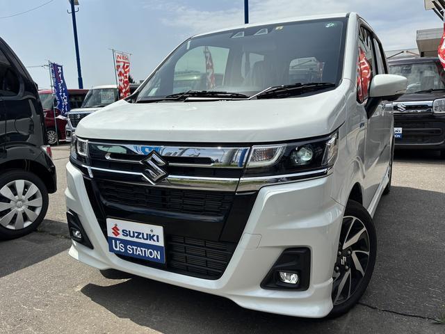 スズキ ワゴンR 660 カスタムZ ハイブリッド ZX 4WD 2022年 1.9