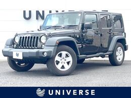 ジープ ラングラー アンリミテッド スポーツ 4WD SDナビTV　サイドモニター　クルーズコント