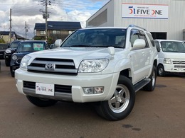 トヨタ ハイラックスサーフ 3.4 SSR-G 4WD シルバールーフレール　ガナドールマフラー