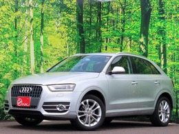 アウディ Q3 2.0 TFSI クワトロ 211PS 4WD 車検整備付　ユーザー買取車　禁煙車　茶革