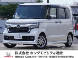 ホンダ N-BOX カスタム 660 L ターボ ワンオーナー　8インチナビ　バックカメラ
