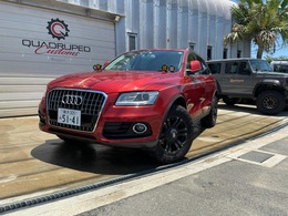 アウディ Q5 2.0 TFSI クワトロ 4WD リフトアップ　オフロード使用