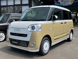 ダイハツ ムーヴキャンバス 660 ストライプス Gターボ ecoIDLE非装着車 届出済未使用車　バックカメラ