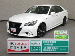 トヨタ クラウンアスリート ハイブリッド 2.5 S ブラックスタイル キーレスエントリー　横滑り防止　ナビTV