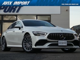 メルセデスAMG GT 4ドアクーペ 43 4マチックプラス AMG ライドコントロール プラスパッケージ 4WD EXC-PKG ガラスSR 黒革 専用エアサス＆20AW