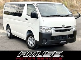 トヨタ ハイエースバン 2.8 DX ロング ディーゼルターボ 4WD 登録済未使用 9人乗 4WD 助手席エアバック