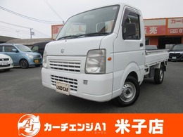 スズキ キャリイ 660 FC パワステ 農繁仕様 3方開 4WD 5速マニュアル/パワステ/修復歴無