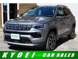 ジープ コンパス リミテッド 4WD 10.1インチ純正ナビ全周囲カメラ本革シート