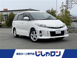 トヨタ エスティマ 2.4 アエラス 4WD 4WD 後席モニター　クルコン　両パワスラ