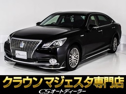 トヨタ クラウンマジェスタ 3.5 Fバージョン フルエアロ/黒革/エアシート/衝突軽減/BSM