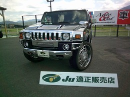 ハマー H2 1ナンバー登録4WDサンルーフ 26インチアルミ革シート