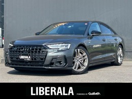 アウディ A8 55 TFSI クワトロ 4WD 1オーナ- BスタイリングPKG ACC BSM SR