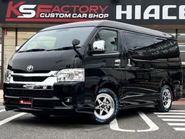 トヨタ ハイエース 2.7 GL ロング ミドルルーフ 4WD 未登録新車/床パネル/ナビ/後席モニター