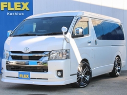 トヨタ ハイエースバン 2.8 スーパーGL ダークプライムIIワイド ミドルルーフ ロングボディ ディーゼルターボ アルパイン BIG-X11ナビ付き