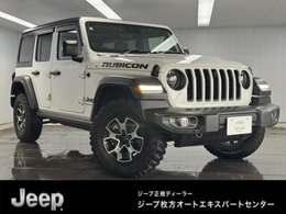 ジープ ラングラー アンリミテッド ルビコン 2.0L 4WD 革SヒータCarplayBluetoothナビTVLEDBカメ