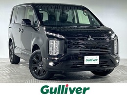 三菱 デリカD：5 2.2 ブラック エディション ディーゼルターボ 4WD 11型ナビ オートステップ レザーシート BSM