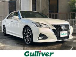 トヨタ クラウンアスリート ハイブリッド 2.5 S 純正ナビ サンルーフ バックカメラ プリク