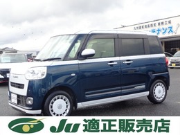 ダイハツ ムーヴキャンバス 660 ストライプス G ナビDVD再生BカメラBT両側自動28000K禁煙車