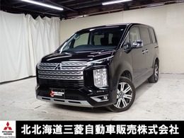 三菱 デリカD：5 2.2 P ディーゼルターボ 4WD メーカー純正大型ナビ ETC 全方位カメラ