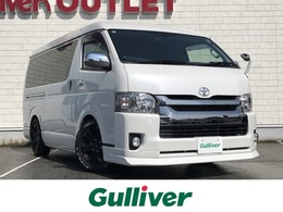 トヨタ レジアスエース 3.0 スーパーGL ワイド ミドルルーフ ロングボディ ディーゼルターボ 11型ナビ 後席モニター 両側パワスラ