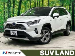 トヨタ RAV4 2.5 ハイブリッド G E-Four 4WD サンルーフ 純正9型ナビ 衝突軽減 電動リア