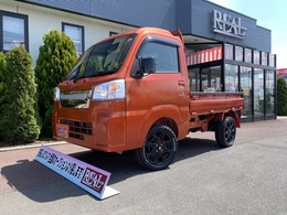 ダイハツ ハイゼットトラック 660 ハイルーフ 3方開 4WD 30mmリフトUPキット　メッキグリル