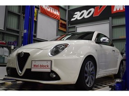 アルファ　ロメオ ミト スーパー 禁煙/ナビTV/LEDヘッドライトキット/黒革/