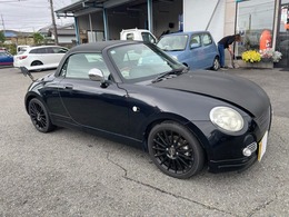 ダイハツ コペン 660 ファーストアニバーサリーエディション 社外アルミ　社外マフラー　車高調