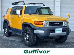 トヨタ FJクルーザー 4.0 カラーパッケージ 4WD 4WD/社外HDDナビ/CD/DVD/MS/Bluetooth/フル