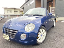 ダイハツ コペン 660 アクティブトップ Dスポーツマフラー　ホワイトミニライト