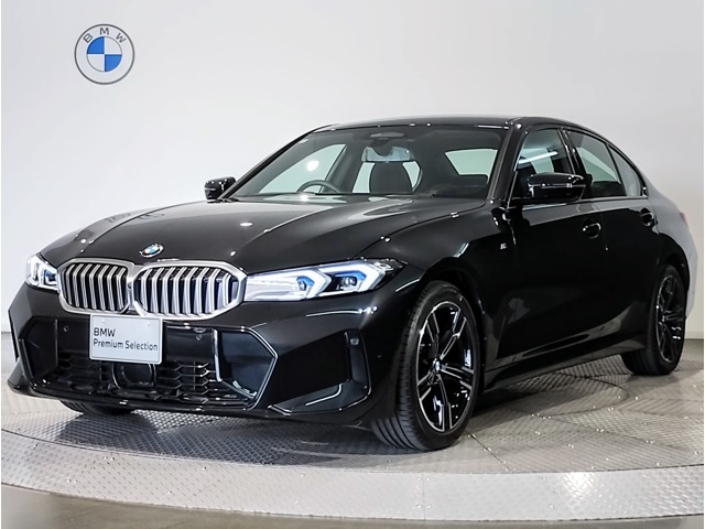 BMW　320i　Mスポーツ　ブラックサファイア　  弊社デモレンタ　後期ハンドルのLCIが入庫しました。