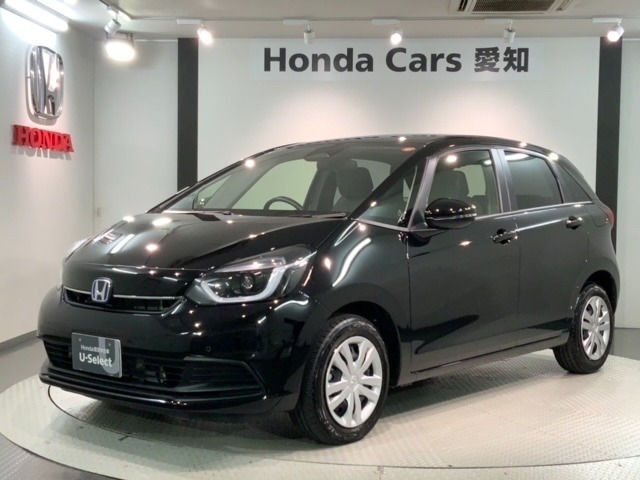 全国納車可 第三者機関証明書付 H SENSING 新車保証 試乗車 ワンオ-ナ- ナビVXU-245FTi TV Rカメラ BTオ-ディオDVD ETC VSA装備のフィットe:HEV ホーム入庫！