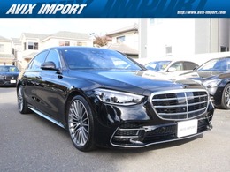 メルセデス・ベンツ Sクラス S500 4マチック ロング ファースト エディション AMGライン (ISG搭載モデル) 4WD パノラミックR フルレザー仕様 黒ナッパ革