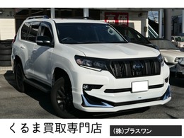 トヨタ ランドクルーザープラド 2.7 TX Lパッケージ マットブラック エディション 4WD SR　黒革シート　モデリスタエアロ　7人乗