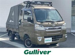 ダイハツ ハイゼットトラック 660 ジャンボ SAIIIt 3方開 バグトラックテントキット/ルーフキャリア