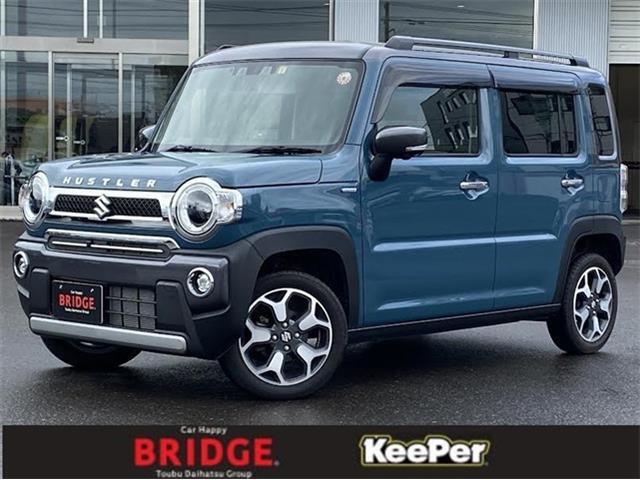 スズキ　ハスラー　特別仕様車ツートーン　JスタイルIIターボ 全方位モニター付メモリーナビ装着車　4WD/シートヒーター/パドルシフト/スズキデュアルカメラブレーキサポート/ETC/エンジンスターター/