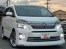トヨタ ヴェルファイアハイブリッド 2.4 ZR 4WD ユーザー買 サンルーフ 社外AW 社外エアロ