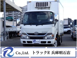 トヨタ トヨエース 冷蔵冷凍車　-22℃　2t　全低床　AT 荷台　295×169×170　外寸　491×188×269