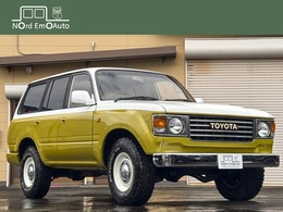 トヨタ ランドクルーザー80 4.2 VXリミテッド ディーゼルターボ 4WD 60フェイス換装/マスタードイエローII