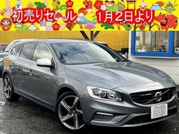 ボルボ V60 D4 Rデザイン ディーゼルターボ 検・2年/後期型/黒革/ナビ/Bカメ/TV/BT接続